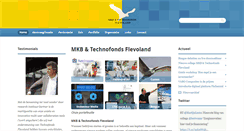 Desktop Screenshot of mkbfondsen-flevoland.nl