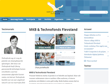 Tablet Screenshot of mkbfondsen-flevoland.nl